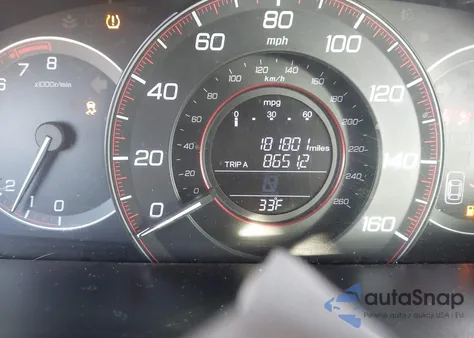 2013 Honda Accord Sport z USA, uszkodzony, nr VIN 1HGCR2F57DA181987